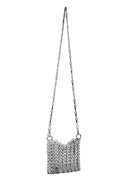 Women's Silver Metal Detailed Crossbody Bag | Derimod