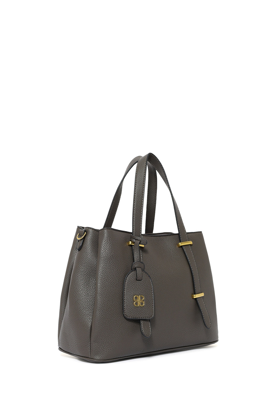 Women's Gray Long Strap Shoulder Bag