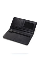 Men's Black Leather Wallet | Derimod