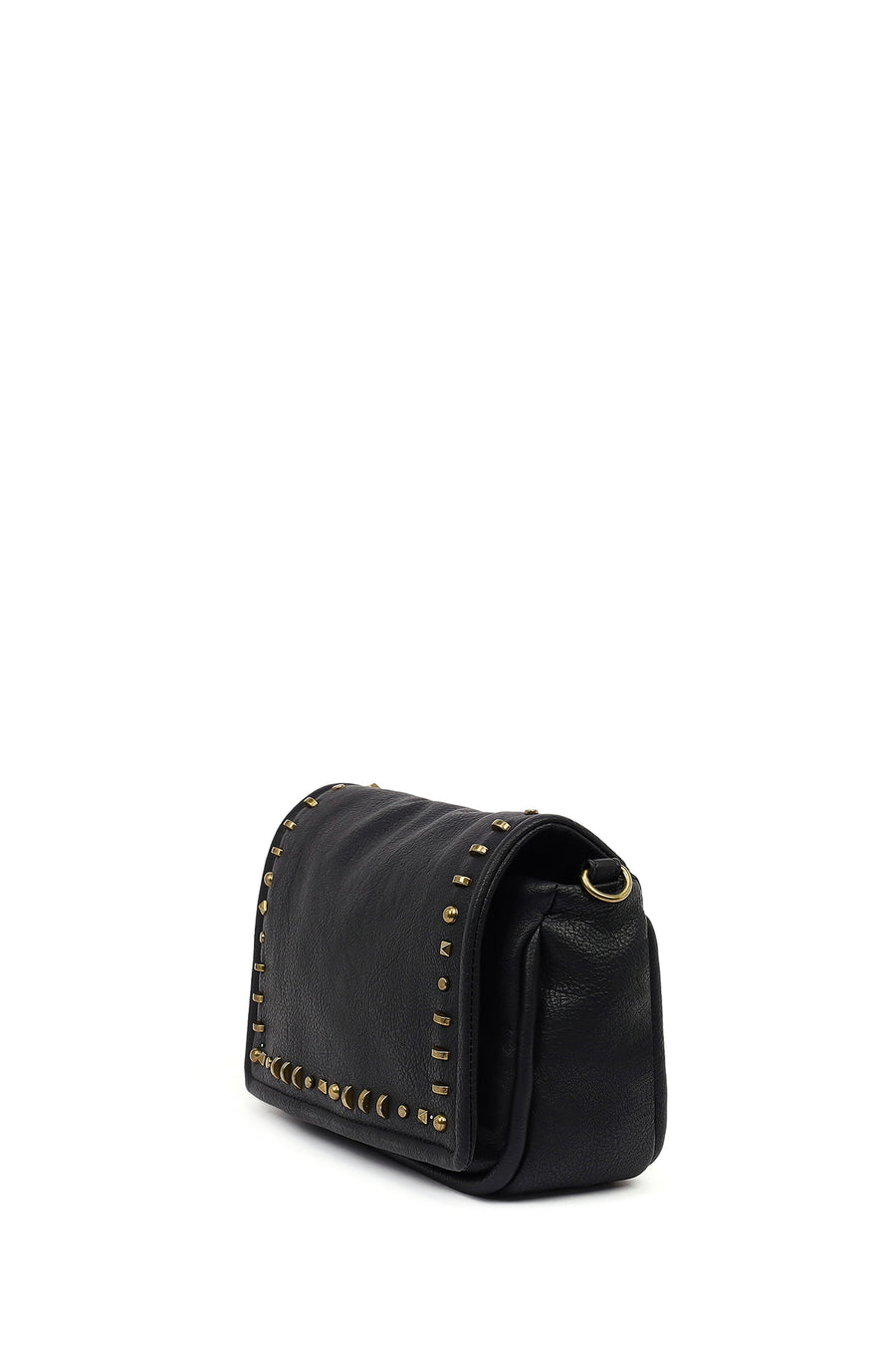 Women's Black Long Strap Crossbody Bag
