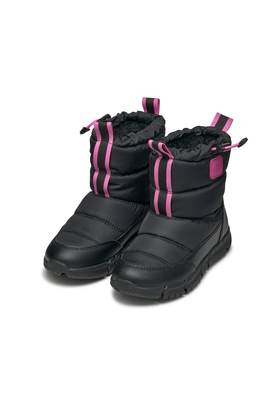 Geox Kız Çocuk Siyah Mongolia Waterproof Kumaş Bot