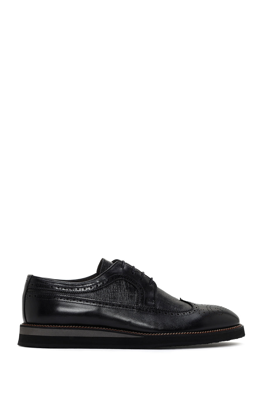 
Men's Black Leather Casual Shoes
 25SFD704614 | Derimod