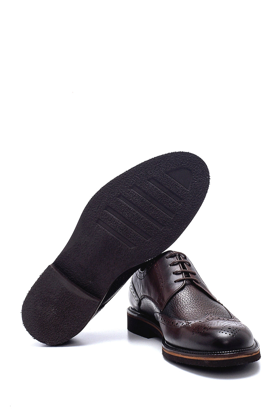 Men's Leather Crocodile Patterned Shoes