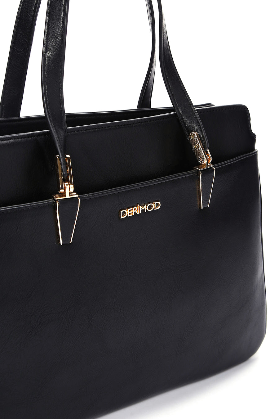 Women's Black Long Strap Classic Handbag