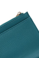 Women's Blue Wallet | Derimod