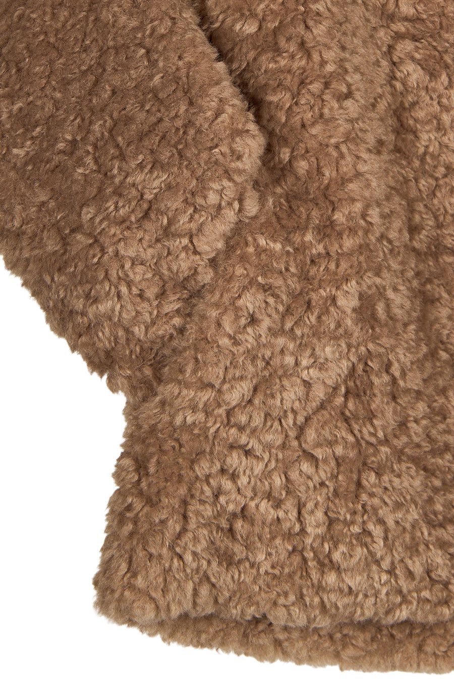 Lamolina Woman Beige Short Teddy Coats