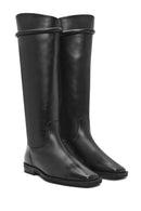 Women's Black Leather Boots | Derimod