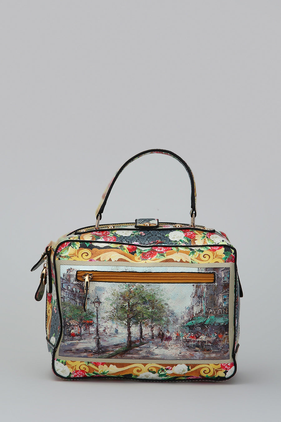 Desenli Kadın Kol Çantası