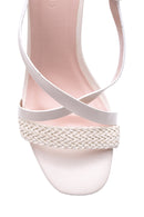 Women's Knitted Detailed Heeled Shoes | Derimod