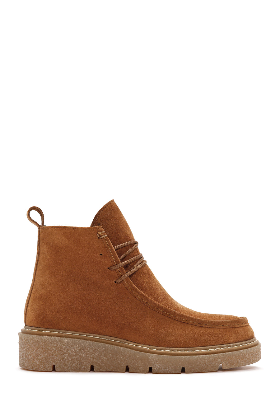 Women's Tan Leather Boots 23WFD414910 | Derimod