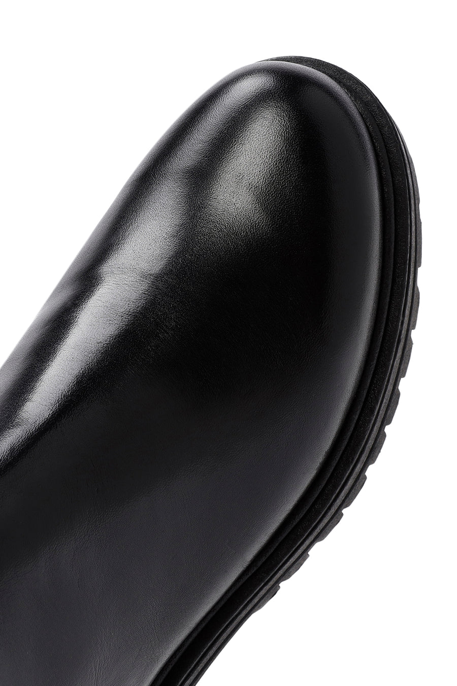 Derimod Gritti Woman Black Zip Closure Leather Boots