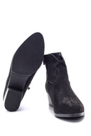 Women's Suede Heeled Boots | Derimod