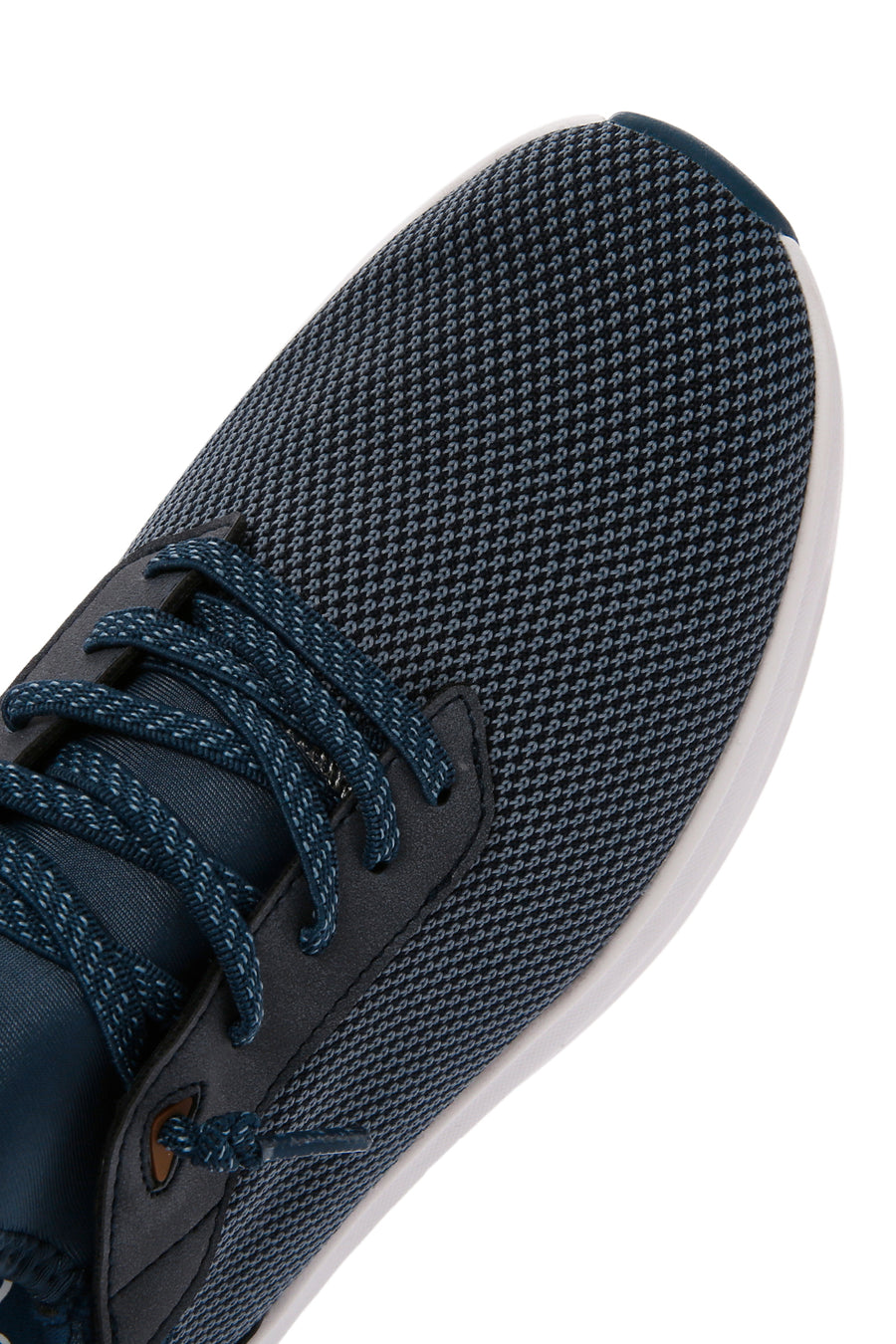 Derimod Zero Men's Navy Blue Lace-Up Thick Sole Fabric Sneaker