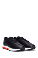 Erkek Siyah Deri Sneaker | Derimod