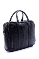 Men's Printed Briefcase | Derimod