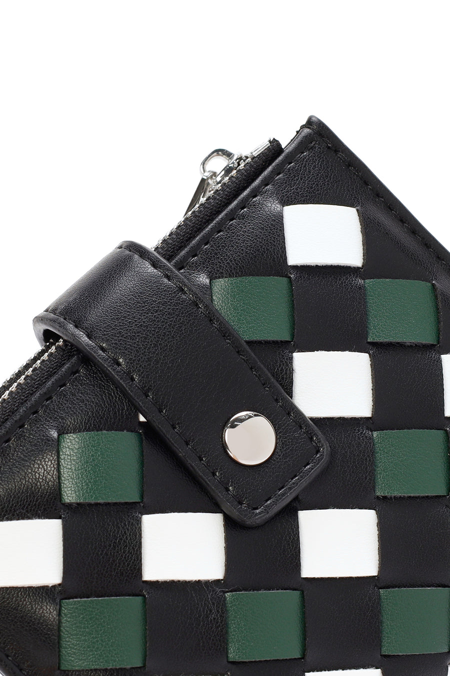 Women's Green Knitted Wallet
