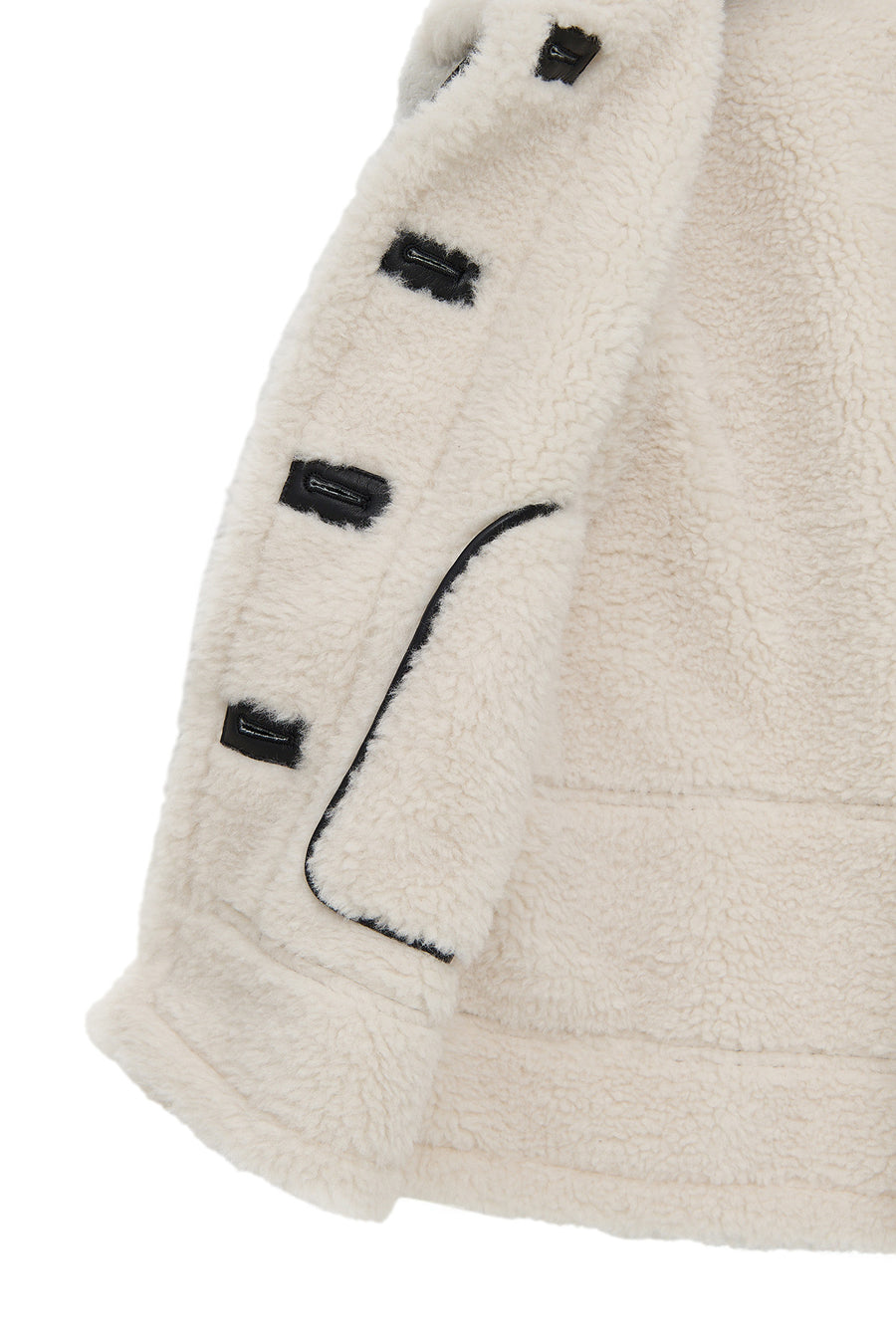 Oslo Women's Beige Reversible Teddy Coat