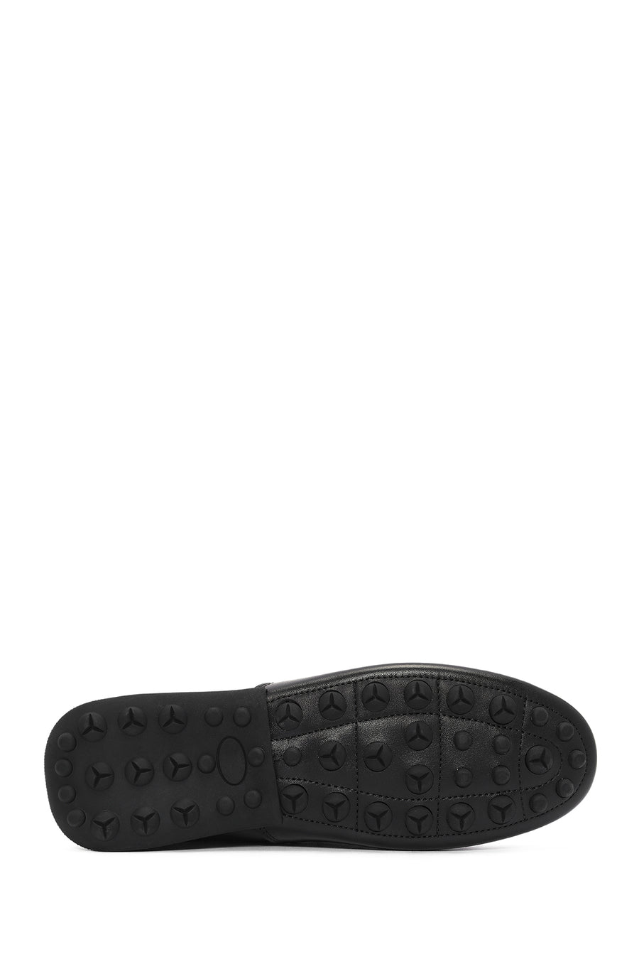 
Men's Black Leather Casual Loafer
