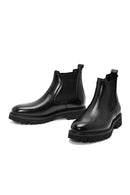 Men's Black Leather Boots | Derimod