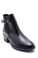 Women's Buckle Detailed Heeled Boots | Derimod