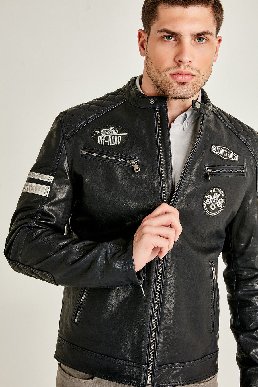 Bandito Men's Leather Jacket