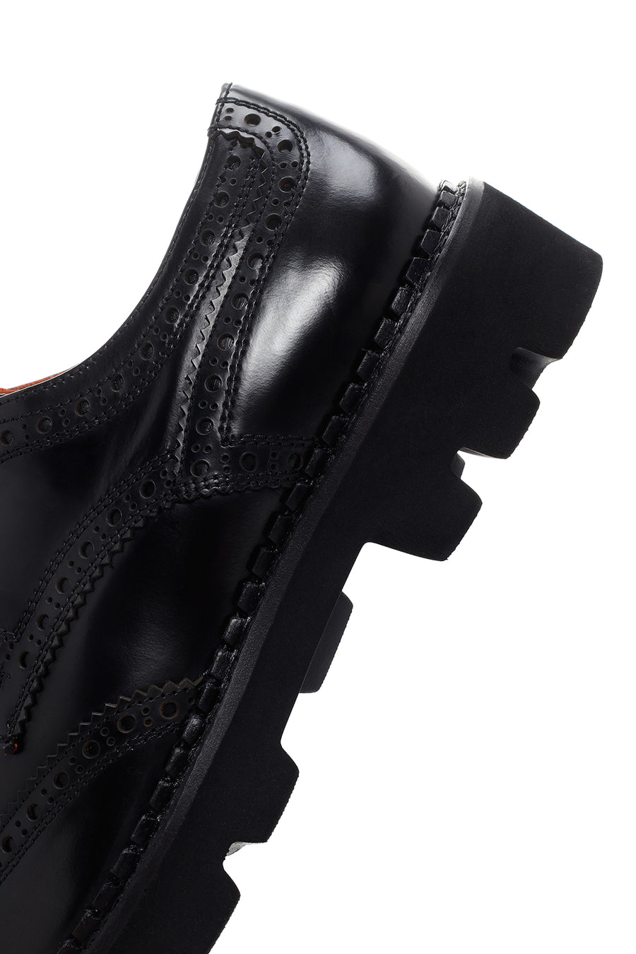Men's Black Leather Casual Shoes