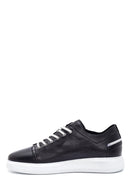 Erkek Siyah Deri Sneaker | Derimod