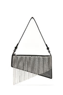 Women's Black Stone Handbag | Derimod