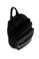 Women's Black Stone Backpack | Derimod