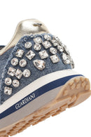 Guardian Women's Blue Leather Shoes | Derimod