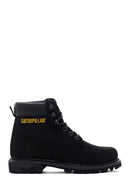 Caterpillar Men's Black Colorado Nubuck Leather Boots | Derimod