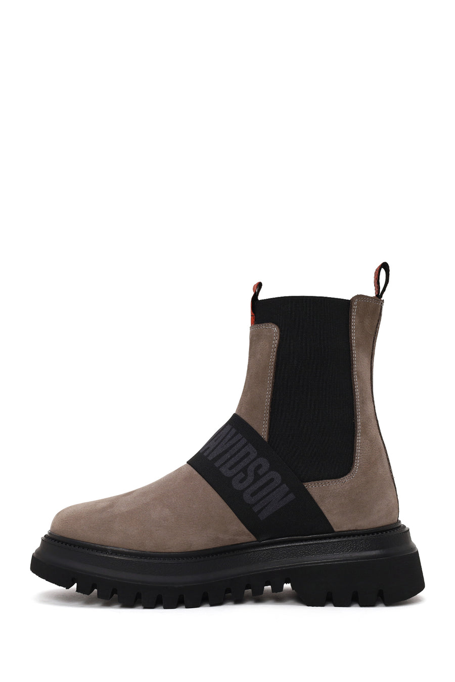 Harley Davidson Woman Mink Nefud Thick-Soled Leather Chelsea Boots