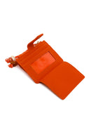 Woman Orange Charm Card Holder | Derimod
