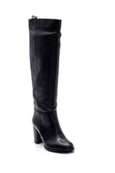 Women's Leather Heeled Boots | Derimod