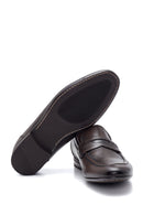 Erkek Kahverengi Deri Klasik Loafer | Derimod