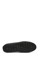 Men's Brown Crocodile Patterned Leather Casual Loafer | Derimod