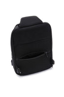 D-Pack Men's Black Technological Fabric Crossbody Bag | Derimod