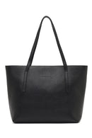 Women's Black Leather Classic Shoulder Bag | Derimod
