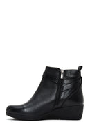 Women's Leather Wedge Heel Boots | Derimod