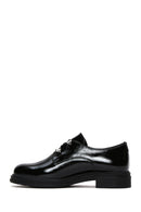 Women's Black Patent Leather Casual Shoes | Derimod