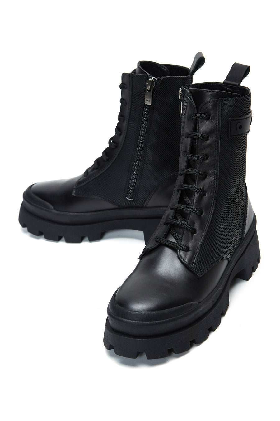 Women's Black Leather Boots