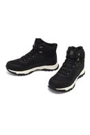 Derimod Dry Men's Black Lace-Up Thick-Soled Outdoor Boot | Derimod