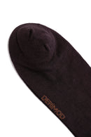 Men's Brown Bamboo Socks | Derimod