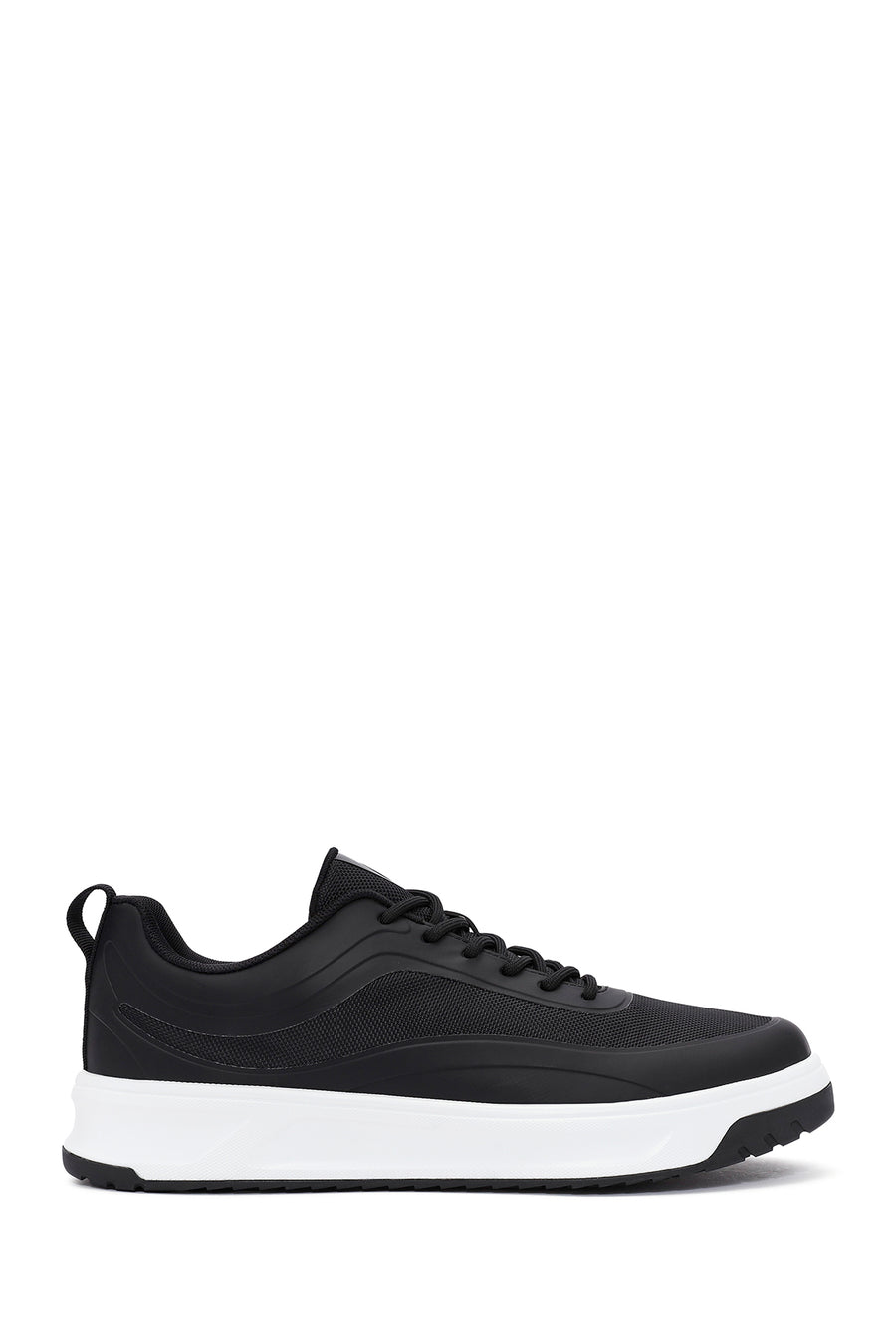 ACBC x Derimod Erkek Siyah Bağcıklı Sneaker 25SFD78016F | Derimod