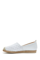 Kadın Beyaz Espadril | Derimod
