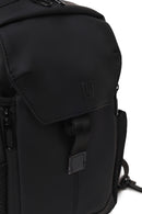 Male Black Fabric Crossbody Bag | Derimod