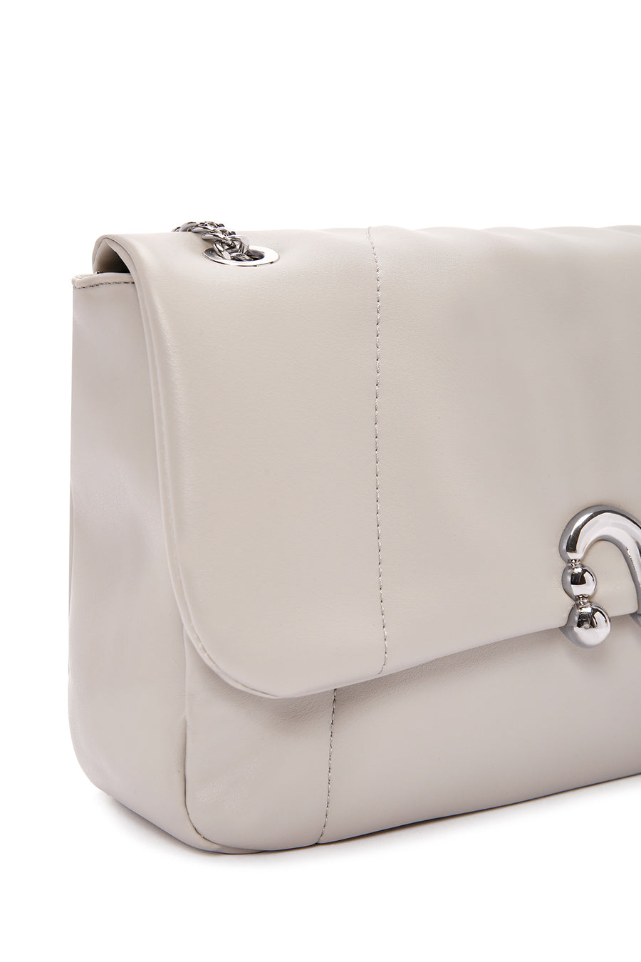 Women's Gray Long Strap Shoulder Bag