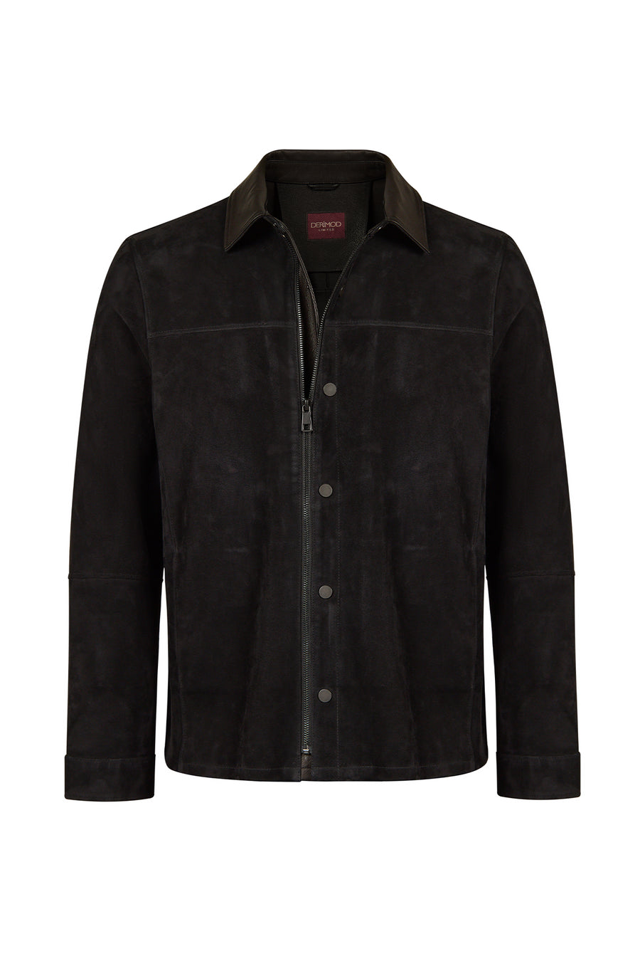 Olise Male Black Suede Jacket