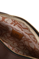 Woman Brown Long-Strap Crossbody Bag | Derimod