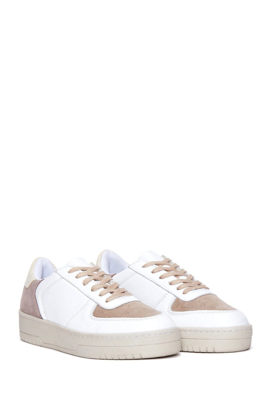 Kadın Beyaz Deri Sneaker
